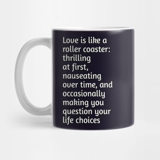 Funny valentines day joke Mug